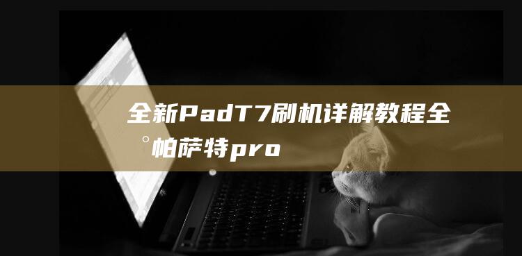 全新Pad T7刷机详解教程 (全新帕萨特pro几月份上市)