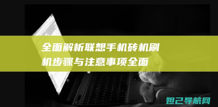 全面解析联想手机砖机刷机步骤与注意事项 (全面解析联想作品)