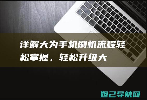 详解大为手机刷机流程：轻松掌握，轻松升级 (大为软件怎么样)