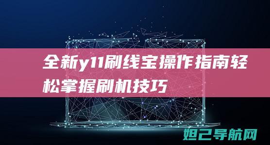 全新y11刷线宝操作指南：轻松掌握刷机技巧 (vivoy11刷机包android更高版本)