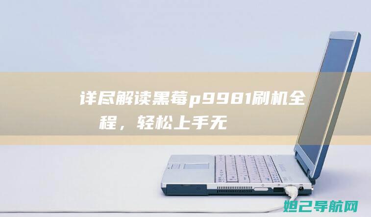 详尽解读黑莓p9981刷机全流程，轻松上手无