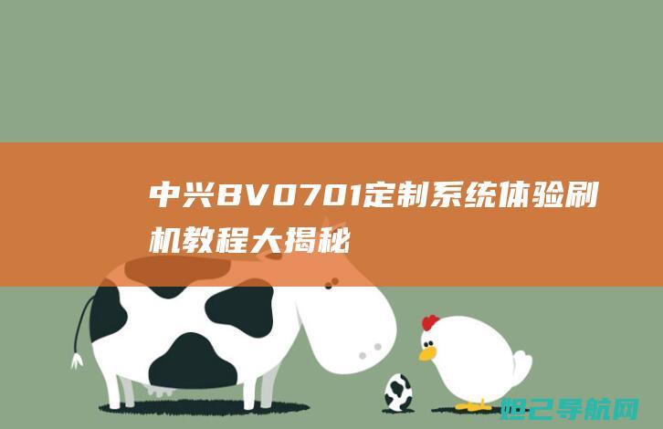 中兴BV0701定制系统体验：刷机教程大揭秘 (中兴bv0720是什么型号)