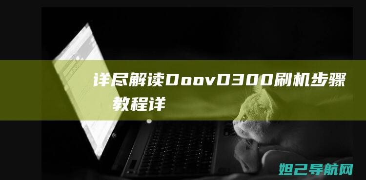 详尽解读DoovD300及教程详