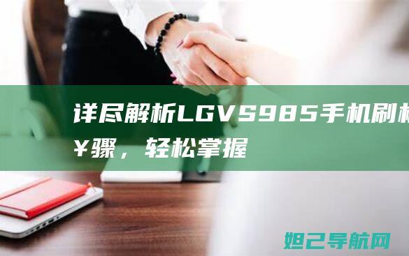 详尽解析LG VS985手机刷机步骤，轻松掌握核心技巧 (详细解析)