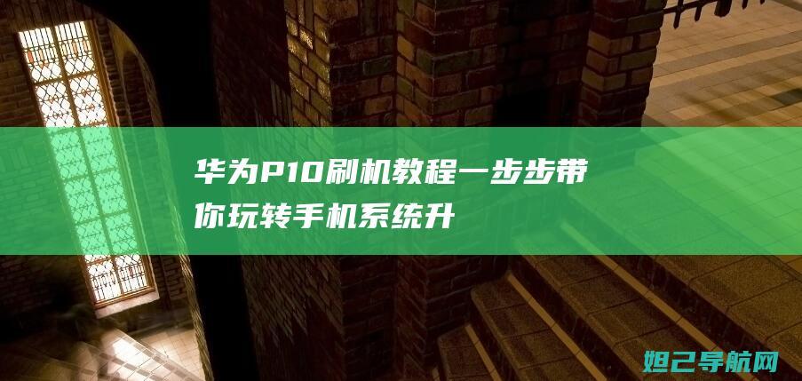 华为P10刷机教程：一步步带你玩转手机系统升级 (华为p10刷机)