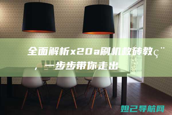 全面解析x20a刷机救砖教程，一步步带你走出困境 (全面解析西游记)